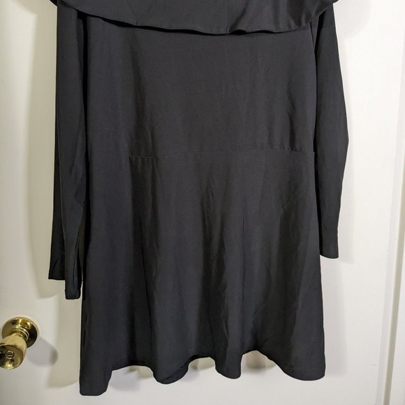 NWT Lily by Firmiana Women's Long Sleeve Black Tunic Top - Picture 7 of 7